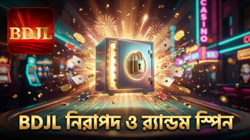 BDJL প্ল্যাটফর্মে নিরাপদ ও র্যান্ডম স্পিনের নিশ্চয়তা