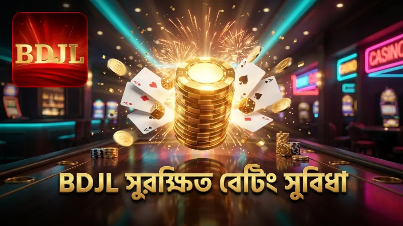 BDJL প্ল্যাটফর্মে নিরাপদ বেটিং ও মাল্টিপ্লায়ার সুবিধা প্রদান।