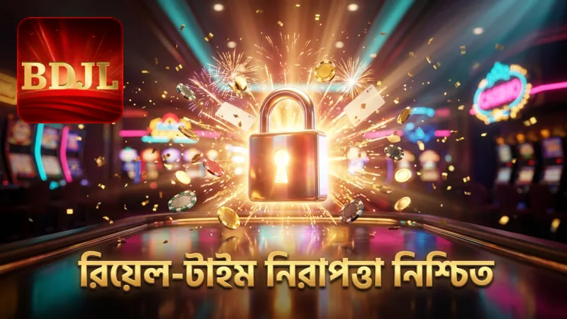 রিয়েল-টাইম স্পিনে ফেয়ার প্লে ও নিরাপত্তার প্রতিশ্রুতি।