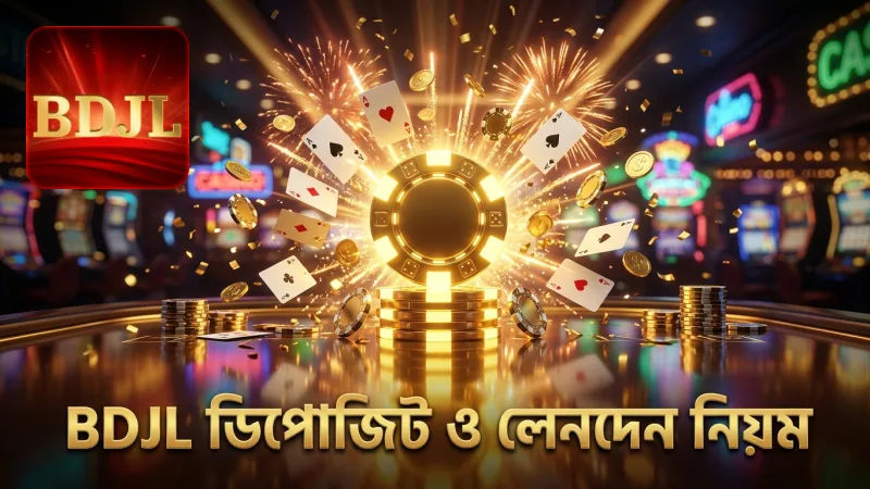 ডিপোজিট ও উইথড্রয়ালে BDJL এর নির্দিষ্ট নিয়ম ও সীমা