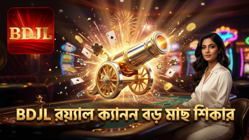 BDJL প্ল্যাটফর্মে রয়্যাল ক্যানন দিয়ে বড় মাছ শিকার করার কৌশল।