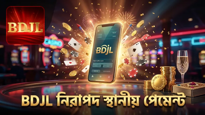 BDJL প্ল্যাটফর্মে স্থানীয় ই-ওয়ালেট ও ব্যাংক লেনদেনের নিরাপত্তা